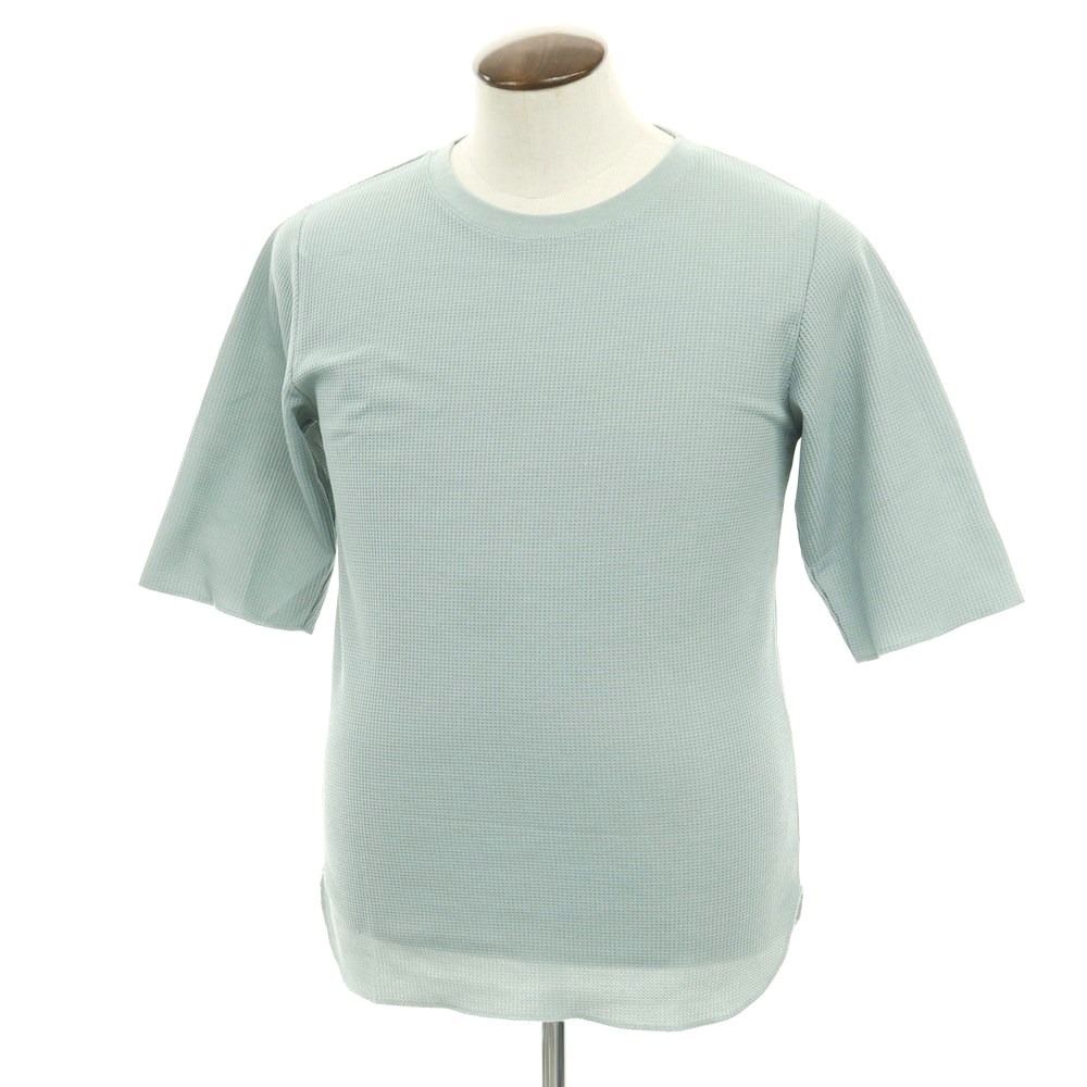 【中古】ジャーナルスタンダード レリューム JOURNAL STANDARD relume サーマル コットンポリエステル 半袖Ｔシャツ セージ系【サイズL】【メンズ】
