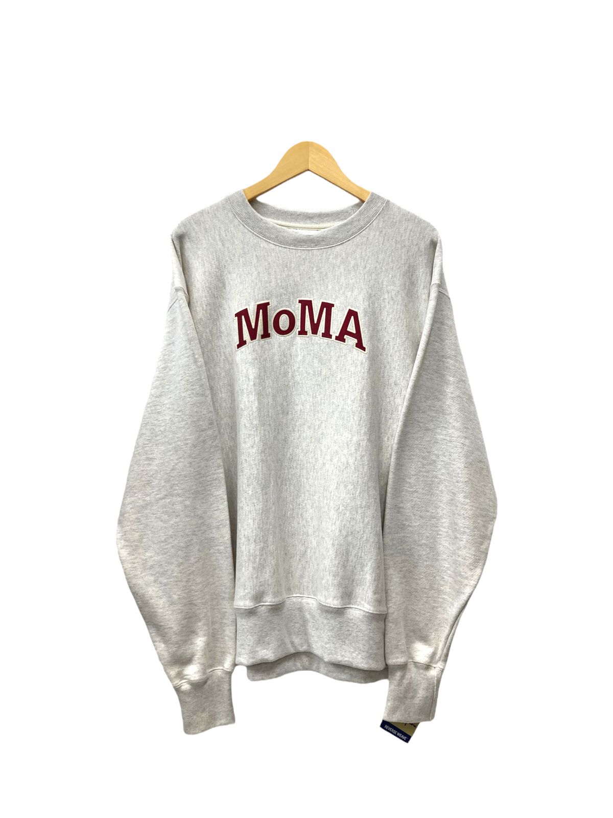 Champion×MoMA Reverse Weave クルースウェットシャツ Champion 新品 チャンピオン x モマ MoMA Garment Dyed Reverse