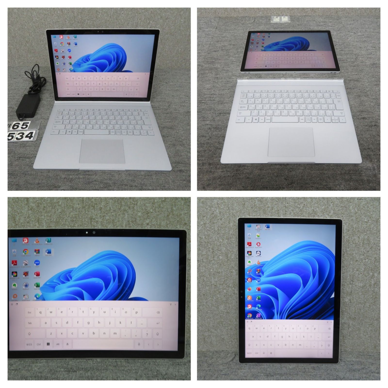 美品】Surface Book i5/8GB/256GB SSD Win11Pro Office付 - メルカリ