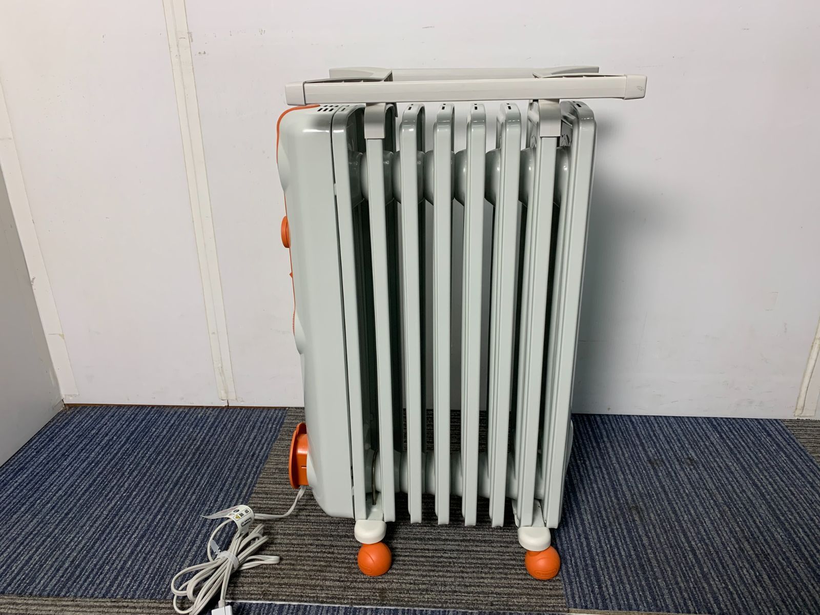 デロンギ オイルヒーター+トップハンガーセット JR0812-OR+TH-300R