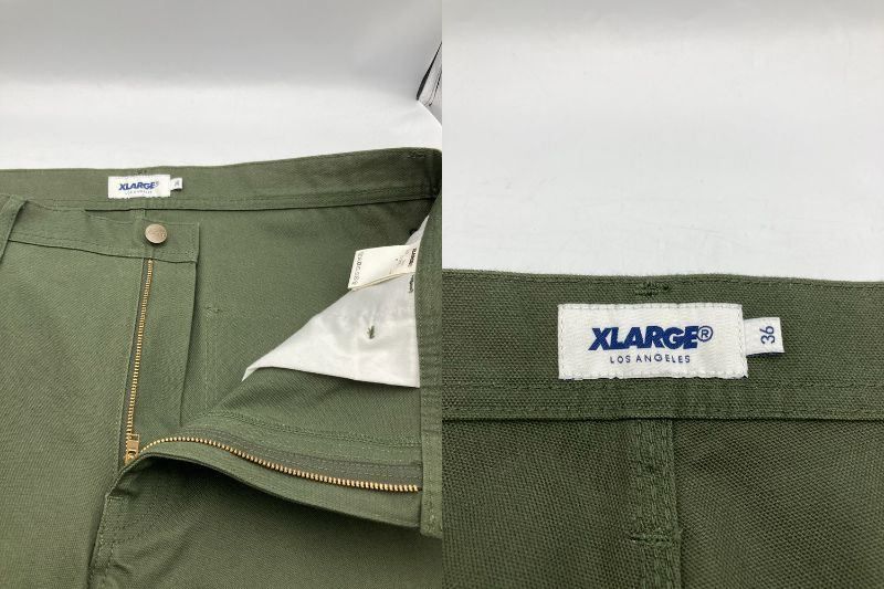 美品 24SS XLARGE エクストララージ ペインターデニムパンツ ジーンズ 