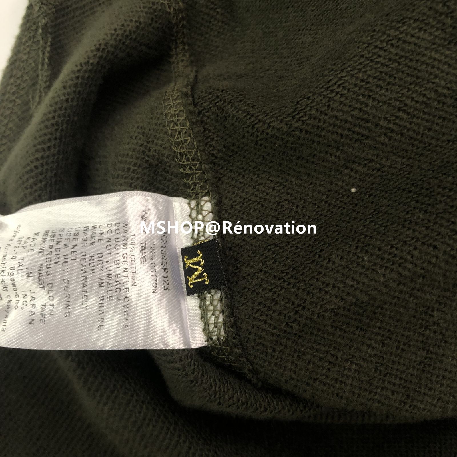 KAPITAL Fleece Feather Cord Catfish Hood Sweat 