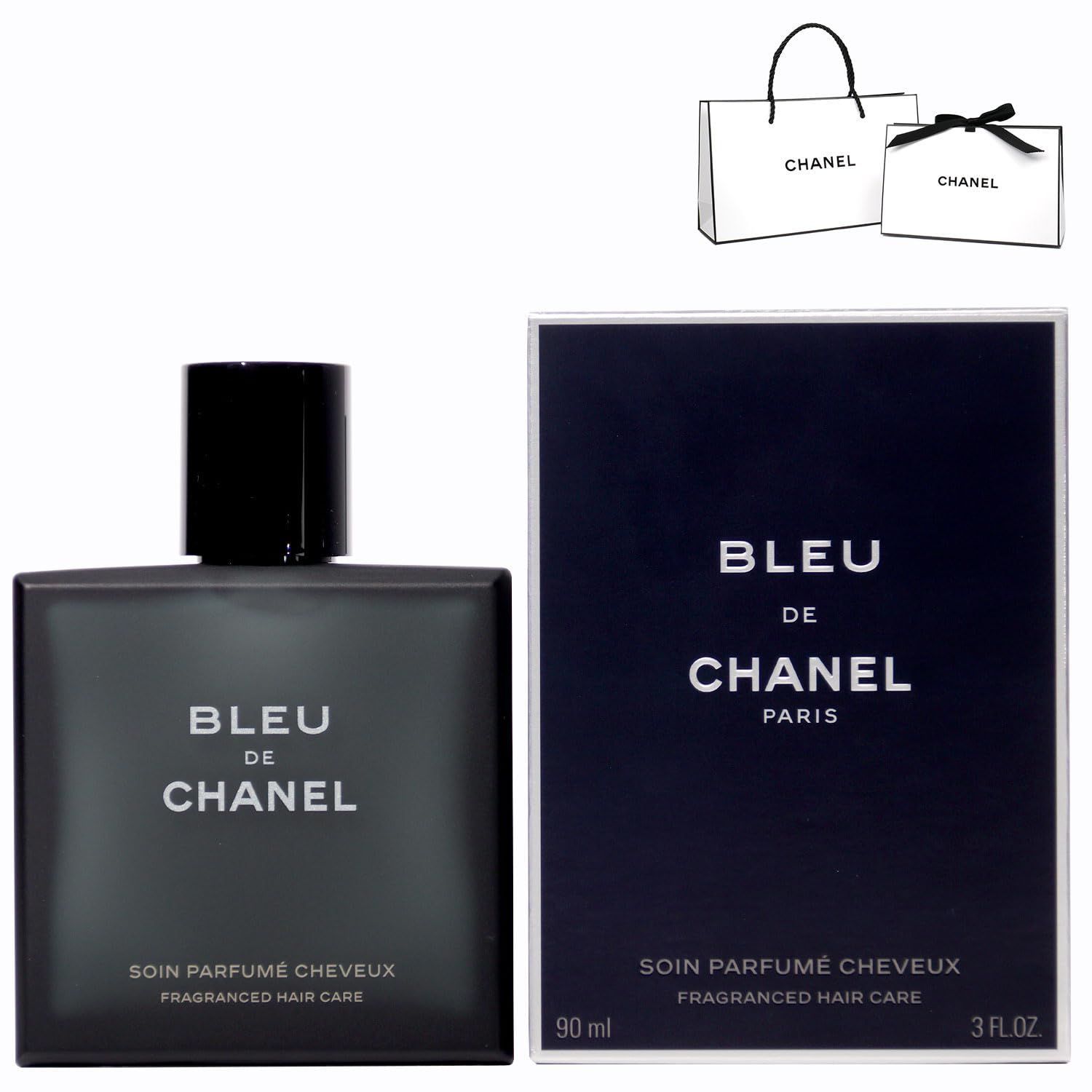 メンズ 90ml パルファム フレグランス ヘアケア ギフト シャネル シャネル プレゼント ドゥ ショップバッグ付き ブルー CHANEL 90ml ラッピング済み