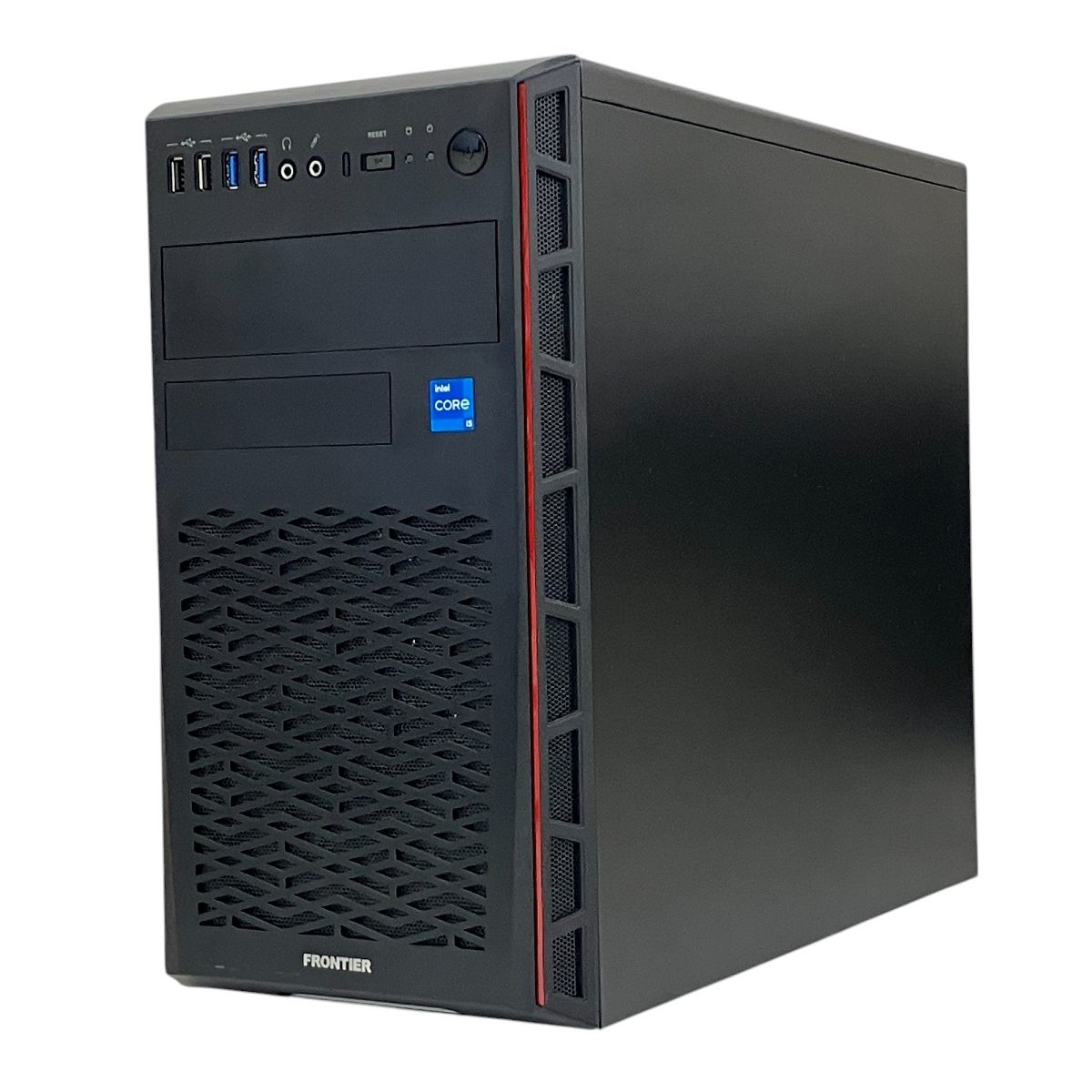 インバースネット FRONTIER デスクトップ PC 16GB SSD 1TB GeForce RTX 3060 Ti Core i5 12400F Windows 11 Home T9888452