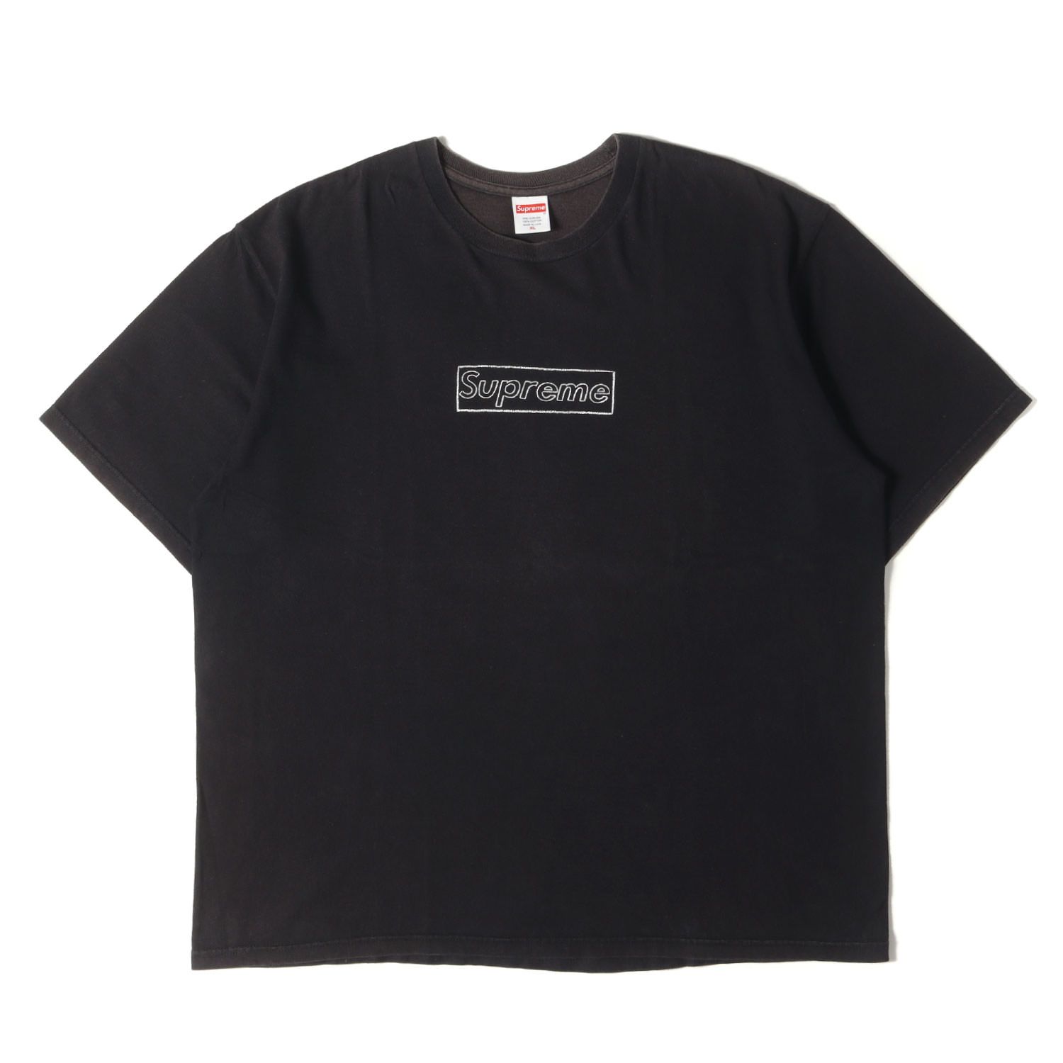Supreme ブラック Tシャツ XL Supreme×UNDERCOVER Face Tee プリント半袖Tシャツ ブラック