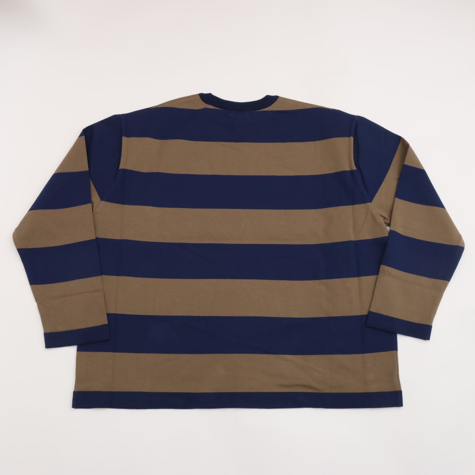 maillot マイヨ Wide Border Long-Tee (ワイドボーダーロングTee