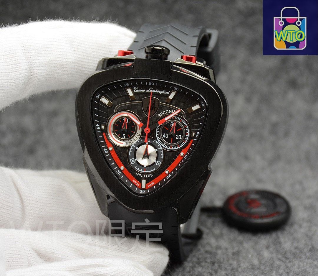 ◆ Lamborghini 腕時計 ◆ 稼働品 ランボルギーニ 限定モデル Tonino Lamborghini ランボルギーニ クロノグラフ 腕時計 限定