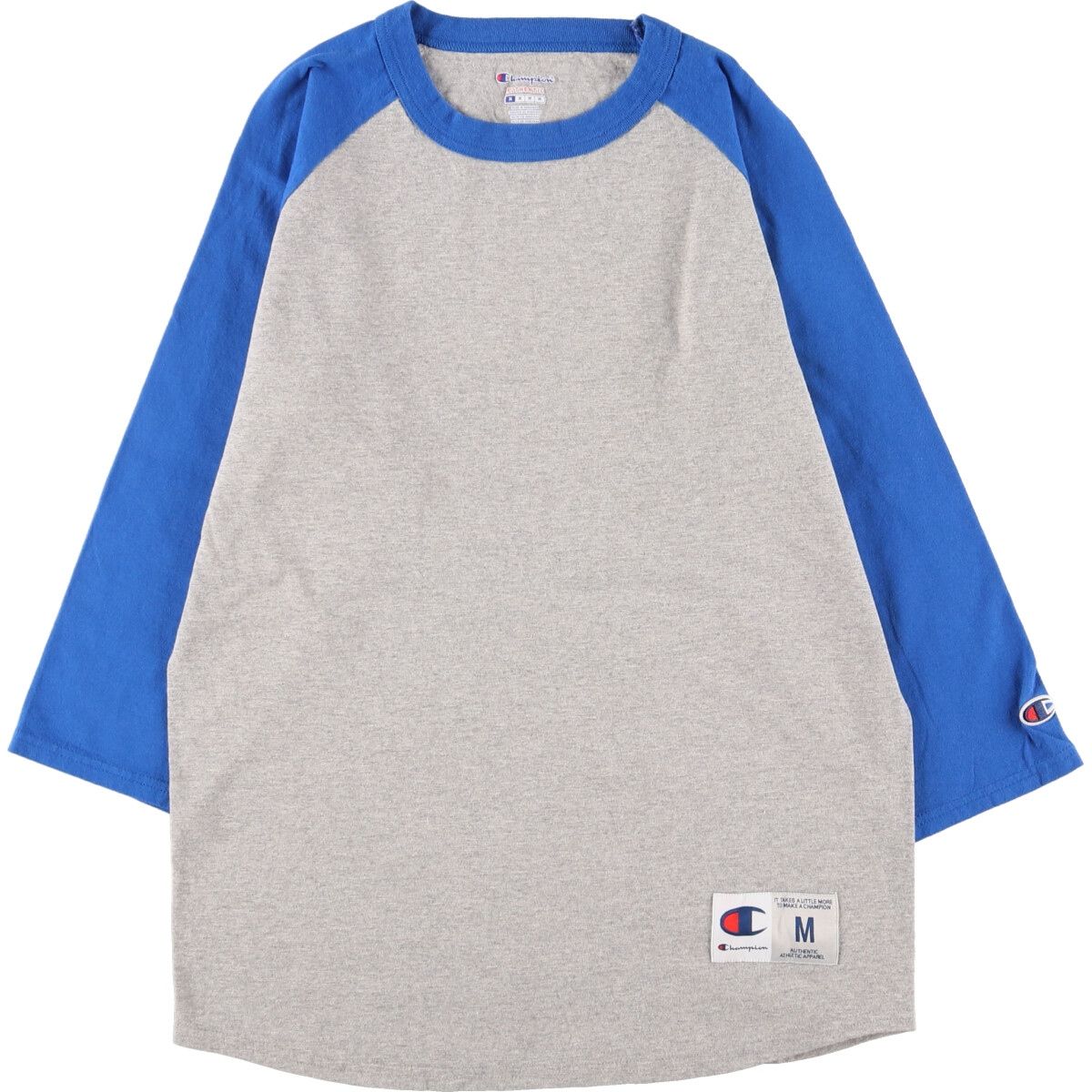 古着 チャンピオン Champion AUTHENTIC 七分袖 ラグランTシャツ メンズM /eaa443053 【中古】/eaa443053