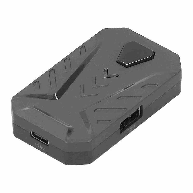 ゲーミング キーボード マウス コンバーター、接続して再生 4.0 接続 キーボード マウス コンバーター遅延なし for IOS (Mix Proが標準装備)