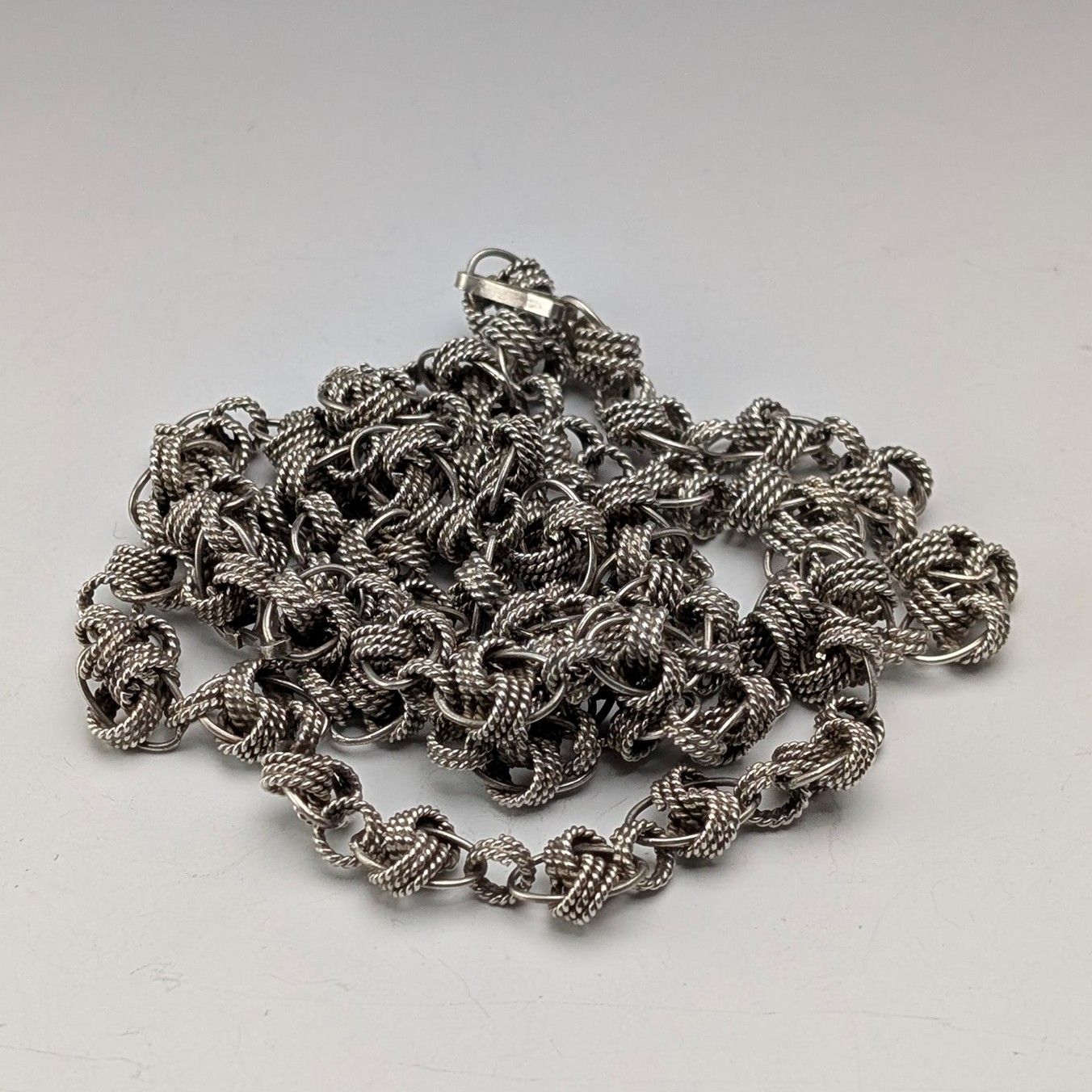 ノットチェーン ネックレス＆ブレスレット