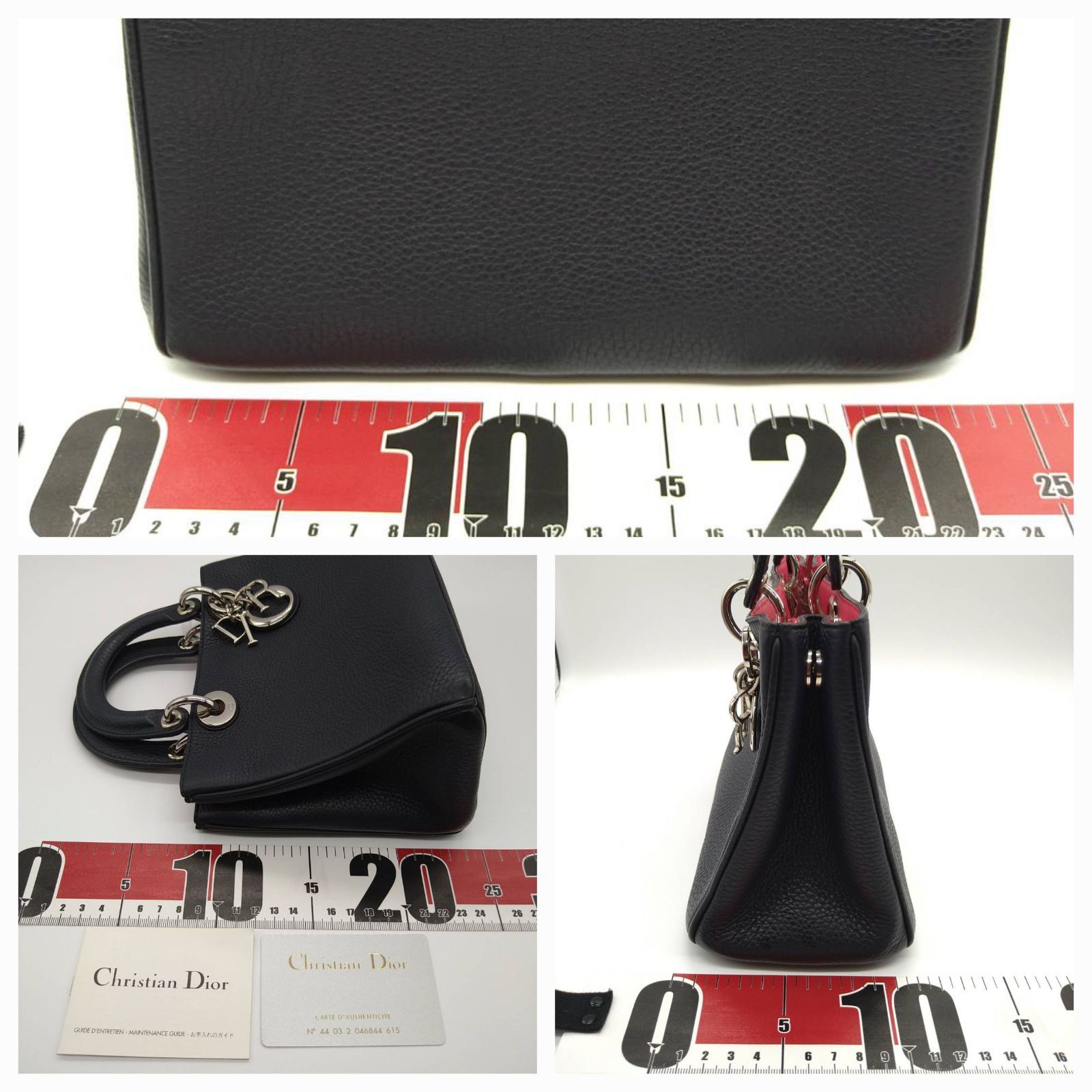 美品】Christian Dior クリスチャンディオール ディオリッシモ ミニ 