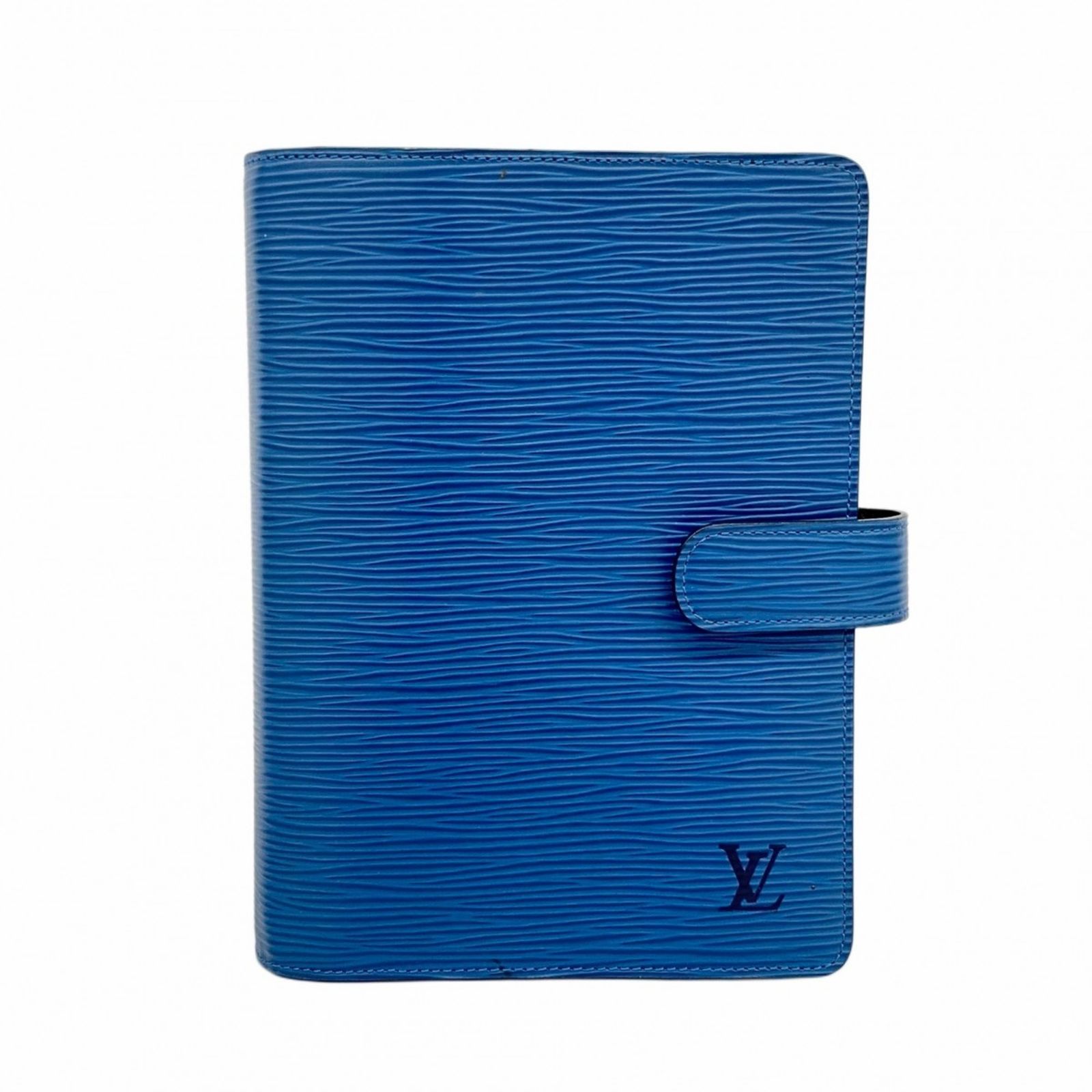 ルイ ヴィトン Louis Vuitton ルイ ヴィトン 手帳カバー エピ アジェンダMM R20045 トレドブルーレディース