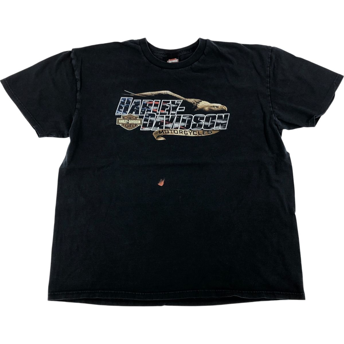 古着 00年代 ハーレーダビッドソン Harley-Davidson 鷲柄 イーグル柄 モーターサイクル バイクTシャツ メンズXXL相当|eaa538339