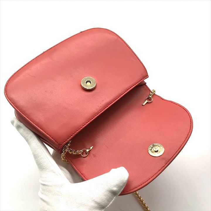 良品 GUCCI グッチ バンブー 2WAY ハンド チェーン ショルダー バッグ 