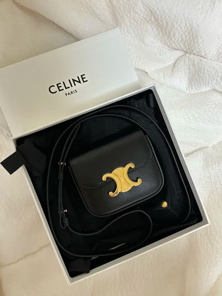 付属品完備 Celine セリーヌ トリオンフ ミニバッグ