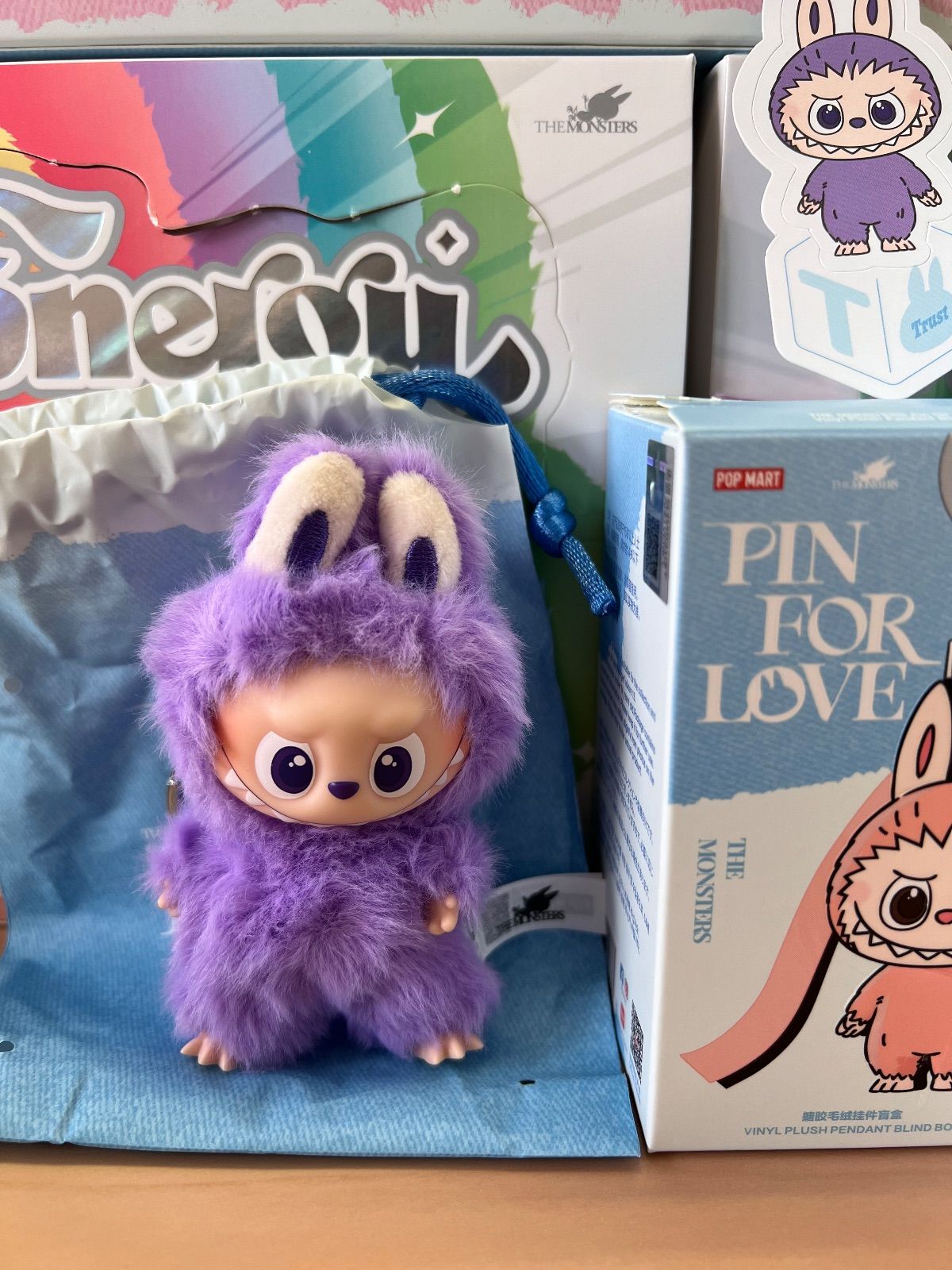 ⭐️【正規品・新品未使用】イニシャル［T］ POP MART ラブブ LABUBU