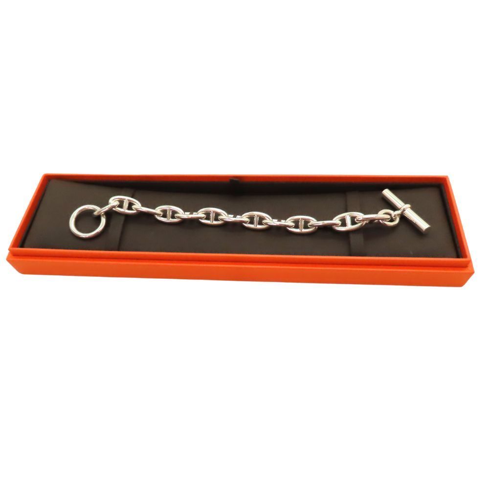 【中古】HERMES エルメス シェーヌダンクルGM 13コマ Ag925 ブレスレット 約17.5g SV925 ブレスレット アクセサリー ジュエリー メンズ レディース A2403844