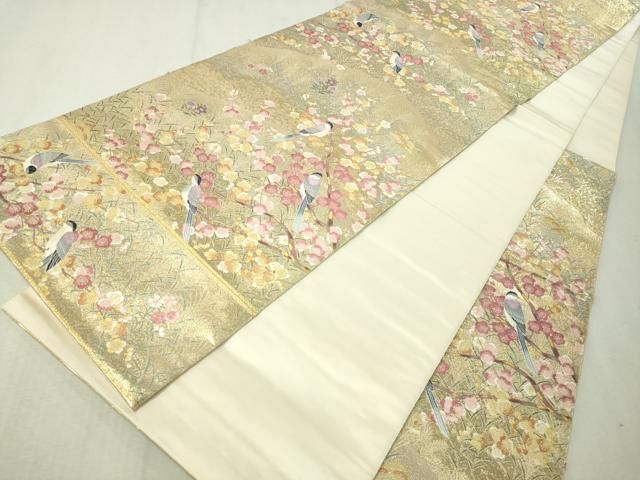 長島様 平和屋着物○西陣 長嶋成織物 ながしま帯 六通柄袋帯 唐織 薫香