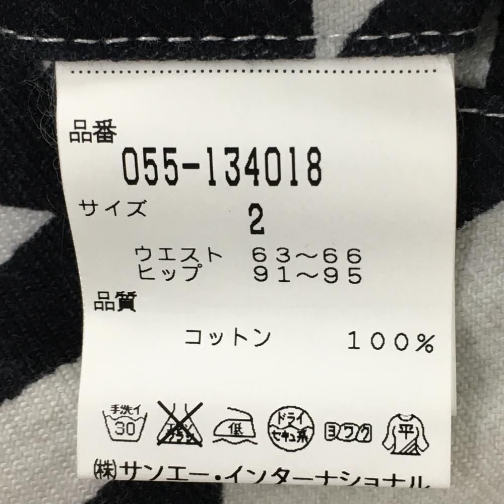 パーリーゲイツ 千鳥格子 スカート ホワイト サイズ00 - メルカリ