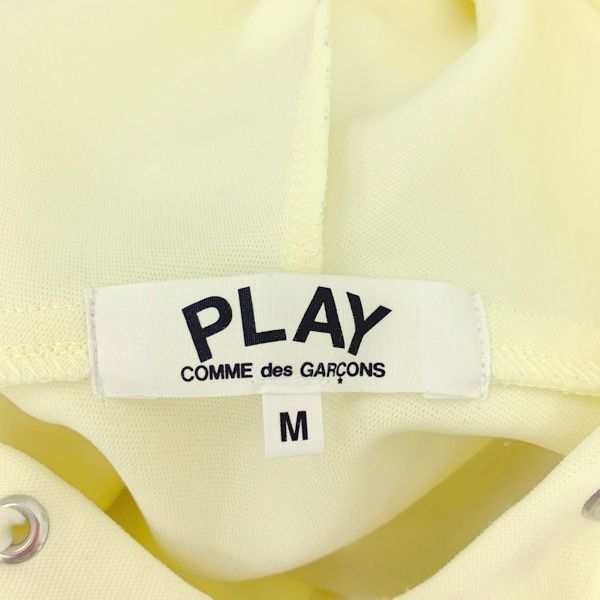 PLAY COMME des GARCONS ジップパーカー スウェット ジャージ ハートワッペン AZ-T253 AD2018 プレイコムデギャルソン トップス DL12298■