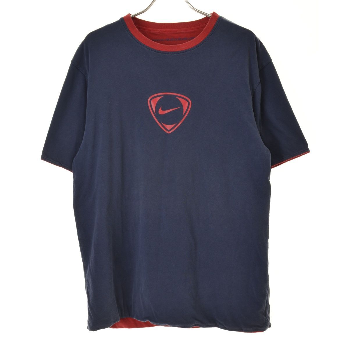 【NIKE】00s FOOTBALL リバーシブル半袖Tシャツ