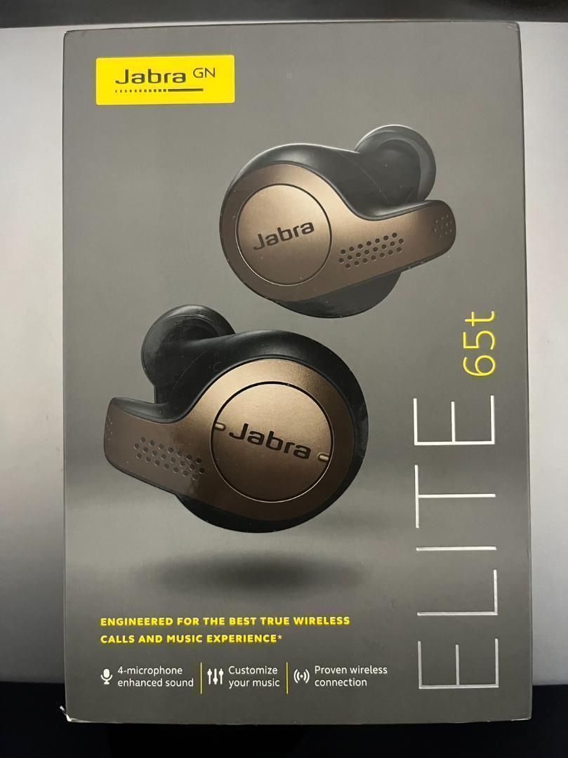 ワイヤレスイヤホン　Jabra elite 65t Copper Black Amazon.com: Jabra Elite 65t Alexa Enabled True Wireless