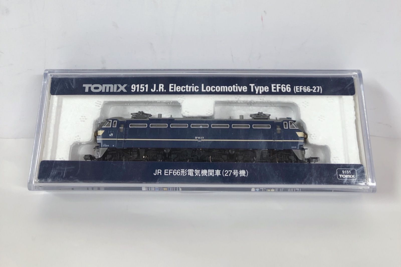 TOMIX 9151 JR EF66形電気機関車（27号機） - 鉄道模型