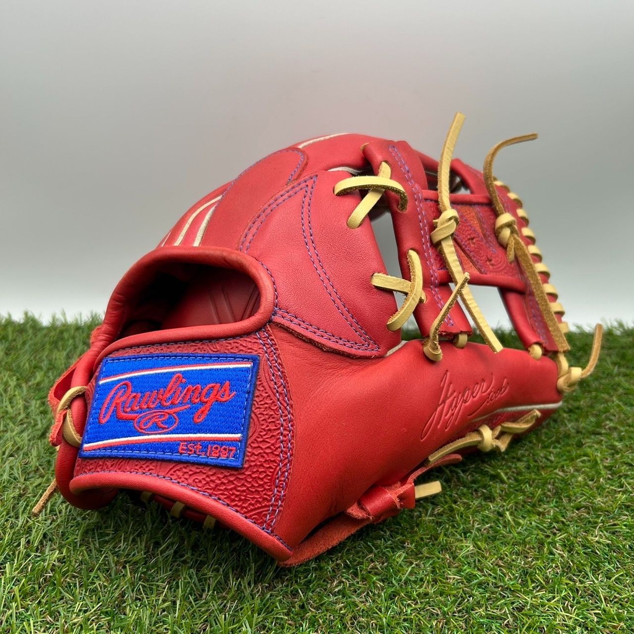 ☆最高級☆ ミズノプロ 硬式 内野手 ヘリ革交換 全紐交換 グリス