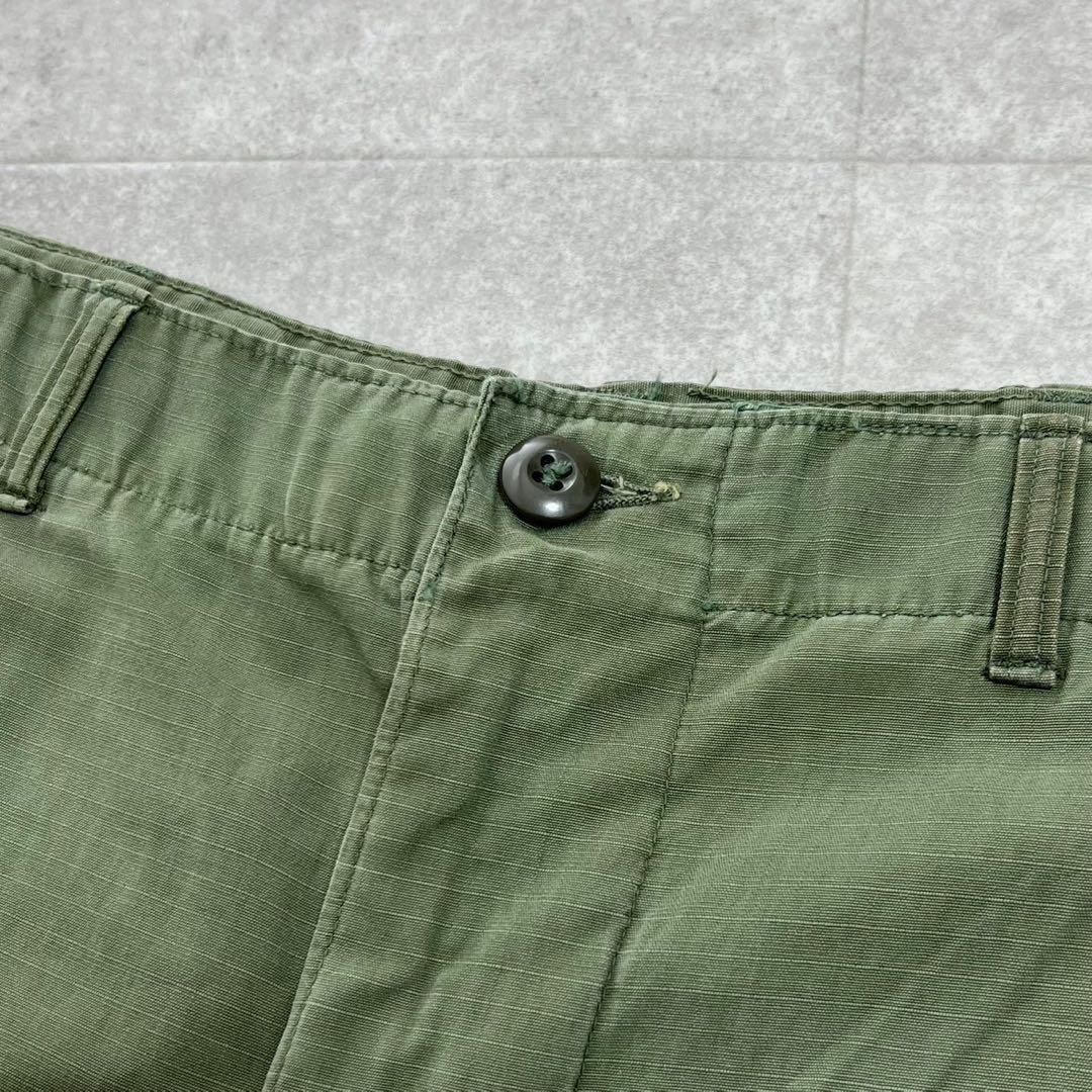 希少 アメリカ軍 ジャングルファティーグパンツ 60s 4th リップス