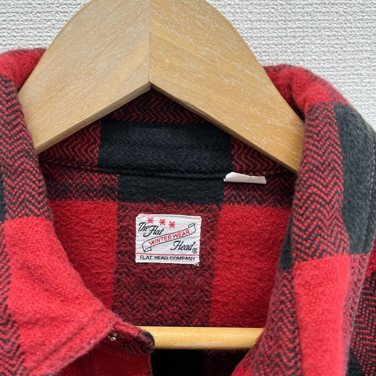 THE FLAT HEAD フラットヘッド ヘビーフランネルシャツ ヘビーネル 