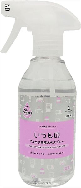 まとめ買い-40点セット ＮＳＡ－１ アルカリ電解水スプレー 本体 ３００ＭＬ 服部製紙 住居洗剤 重曹