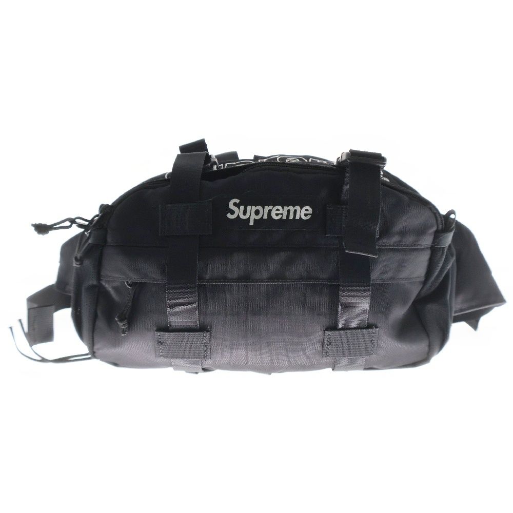 SUPREME シュプリーム 19AW Waist Bag ウエスト ナイロン ショルダー バッグ ブラック
