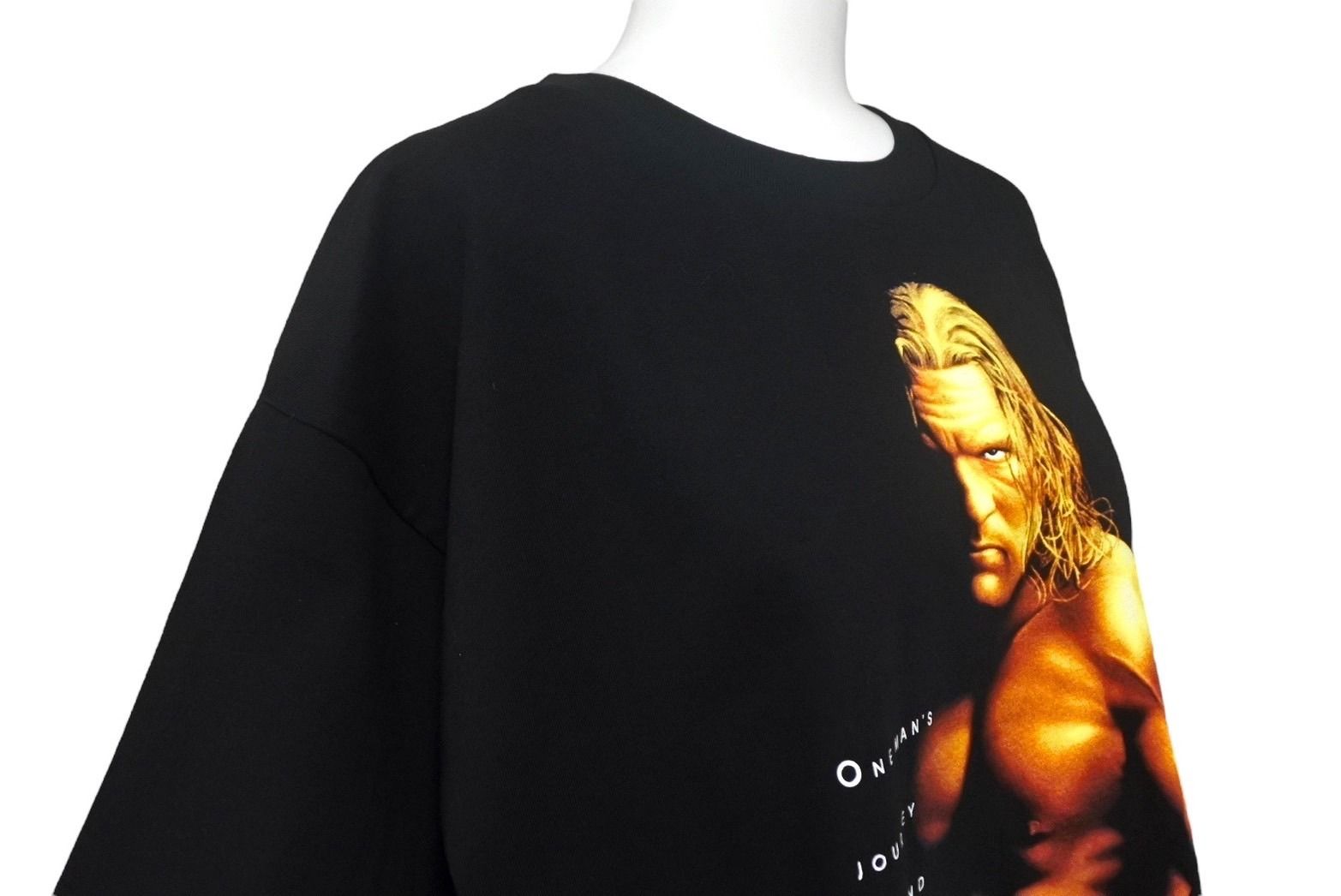 高質で安価 HHH トリプルH THE GAME WWF WWE 2002 Tシャツ M ブラック Tシャツ(半袖+袖なし)