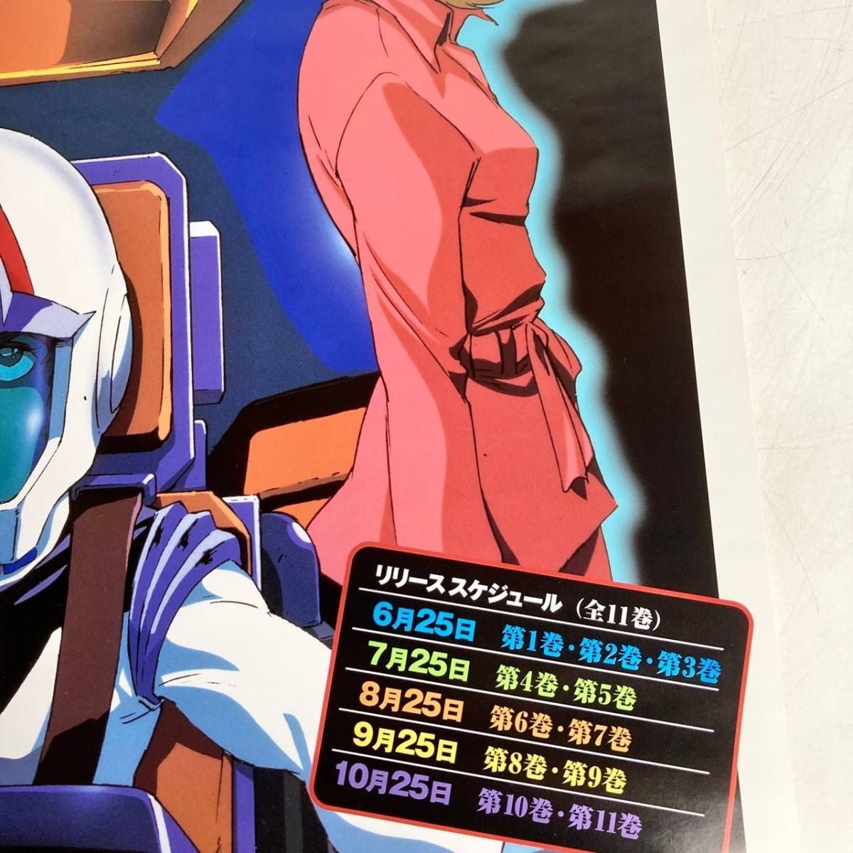 ポスター 機動戦士ガンダム DVDレンタル告知ポスター 非売品 ガンダム