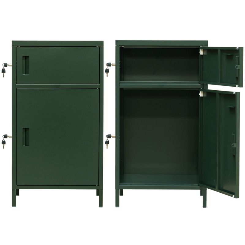 宅配ボックス2ドア ハイタイプ