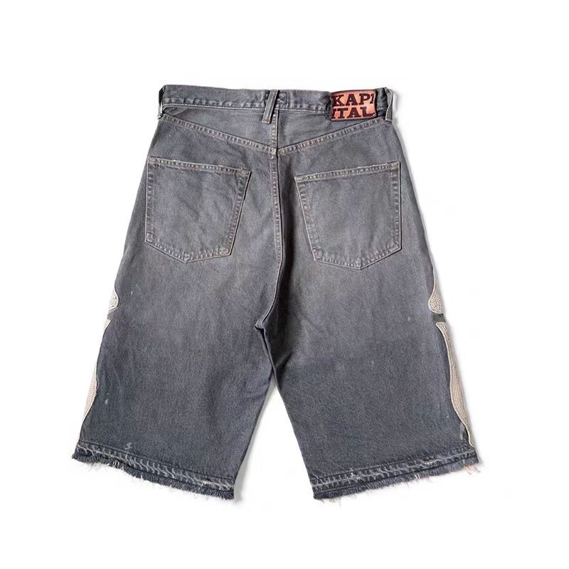 新品KAPITAL Denim Bone Shorts - メルカリ