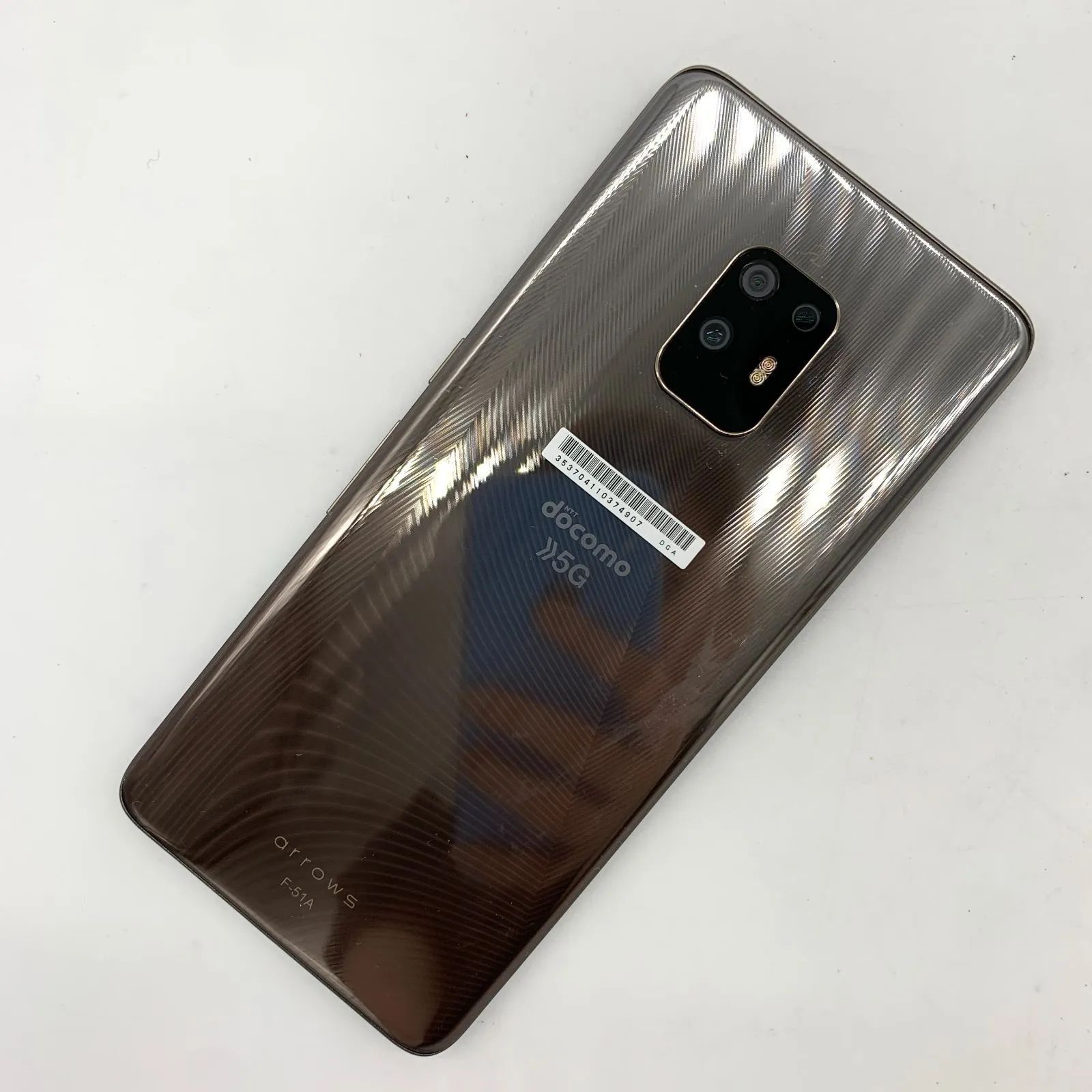arrows - F-51A　SIMロック解除済　arrows 5G　チタニウムシルバー　残債なし F-51A SIMロック解除済 arrows 5G チタニウムシルバー 残債なし