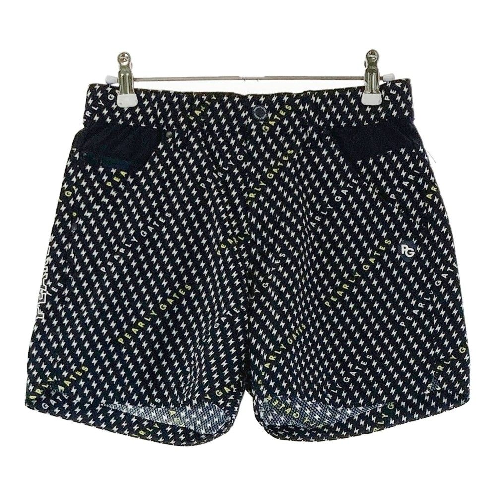 サイズ 0 PEARLY GATES パーリーゲイツ 2025年モデル ショートパンツ 総柄 ブラック系 240101261746 ゴルフウェア レディース ストスト