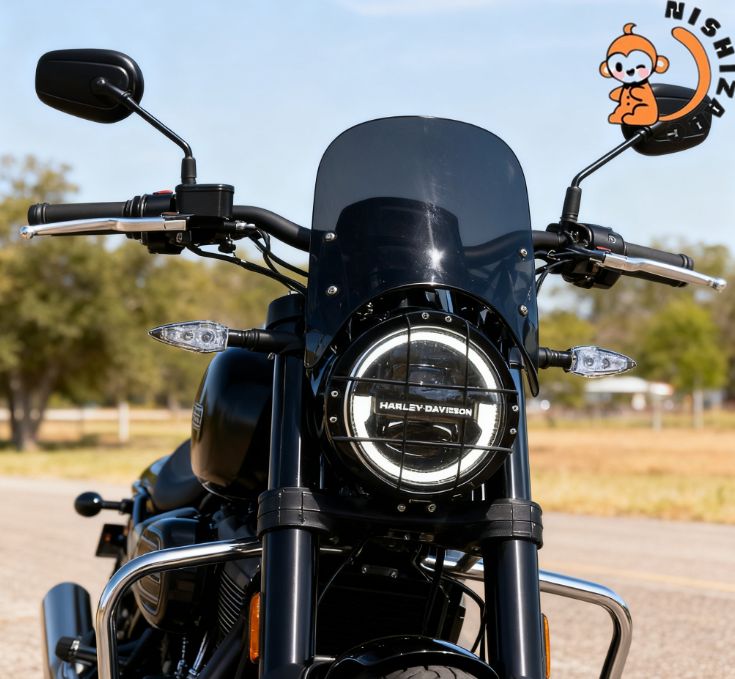 送料無料 ハーレーX350 23-24年対応 フロントウインドシールド ウインドスクリーン 風防カスタムパーツ