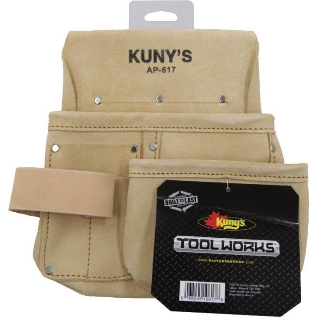 クニーズ KUNY S AP-617 腰袋片側 品番 ハンマー ペン ホルダー 付 職人 大工 腰袋 釘袋 ツールポーチ 工事 設備 建築 建設 内装