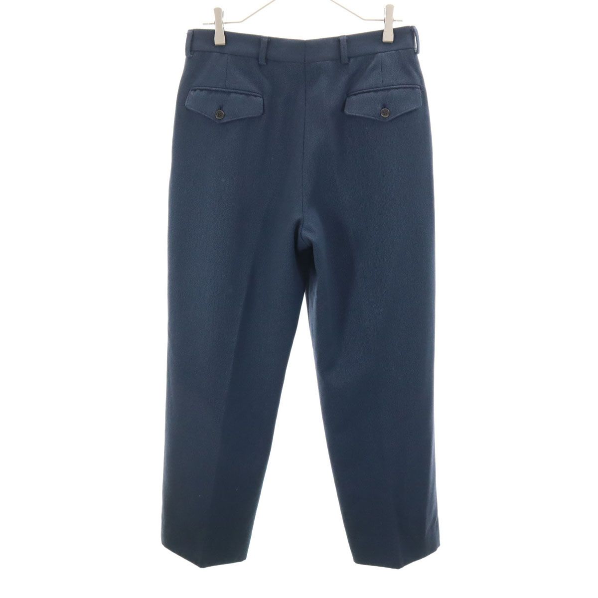 YVES SAINT LAURENT イヴサンローラン 80s 90s イタリア製 オールド スラックスパンツ 48 ネイビー メンズ YVES SAINT LAURENT イヴサンローラン 80s 90s イタリア製 オールド
