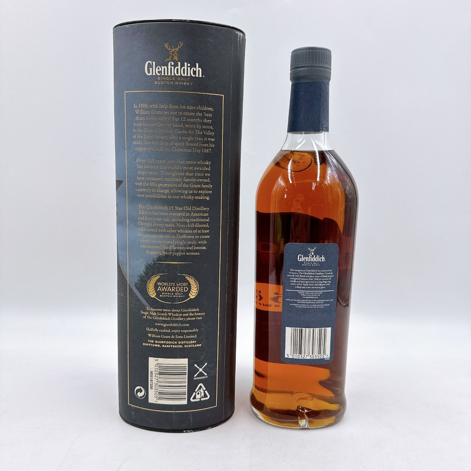 未開栓 Glenfiddich Single Malt Scotch Whisky DISTILLERY EDITION 700ml 51 15年 グレンフィディック シングルモルト ディスティラリーエディション 古酒 お酒 ケース付き USTAUSTRALIA_COM_AU