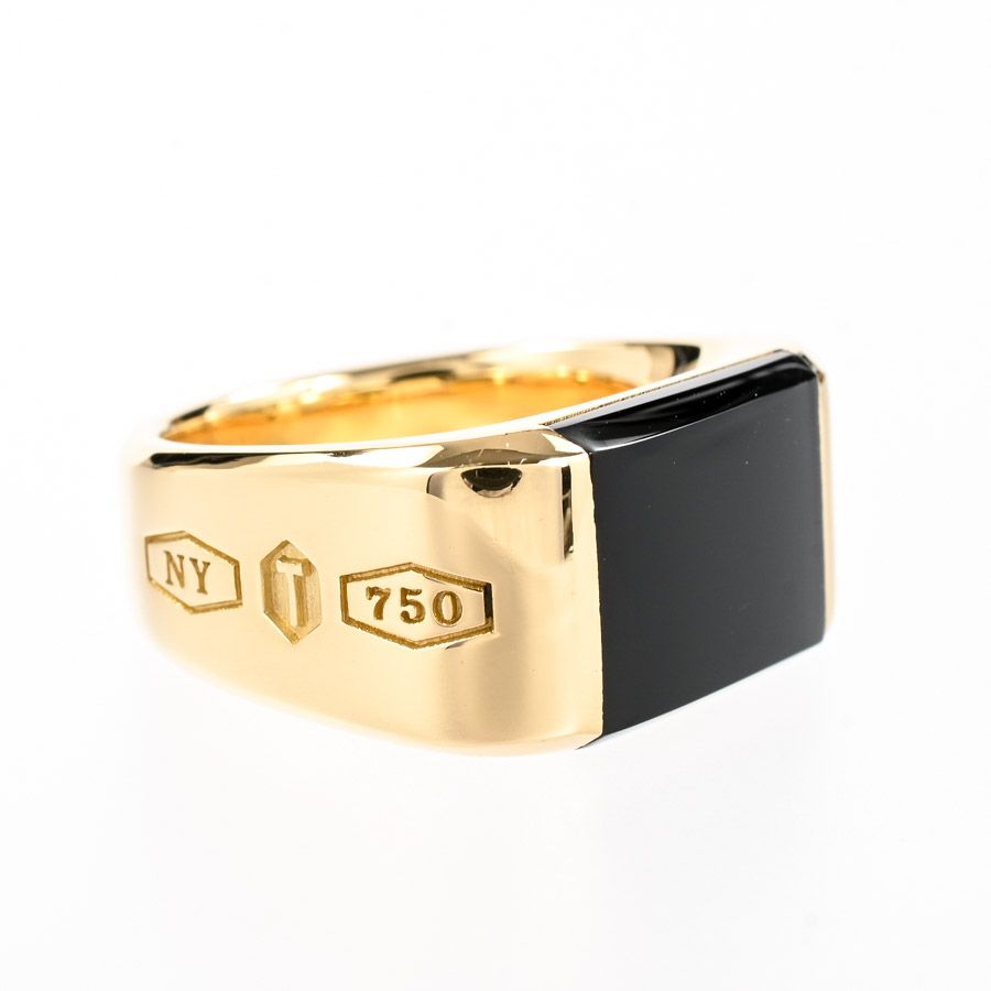 ティファニー TIFFANY&Co. 1837メイカーズ シグネットリングK18