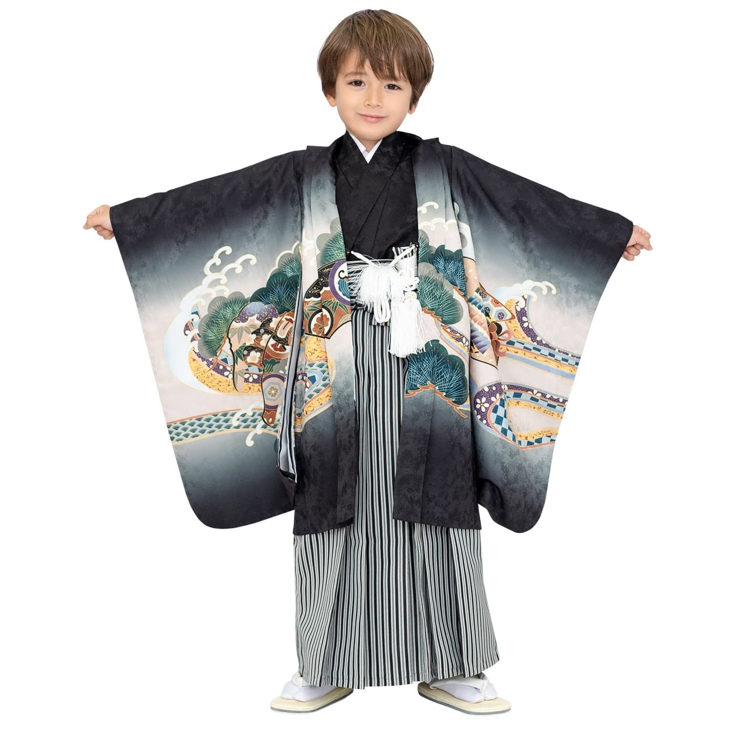 七五三セット 5歳 男の子 753 七五三 男の子 着物 和服 フルセット 5歳(5歳男の子七五三