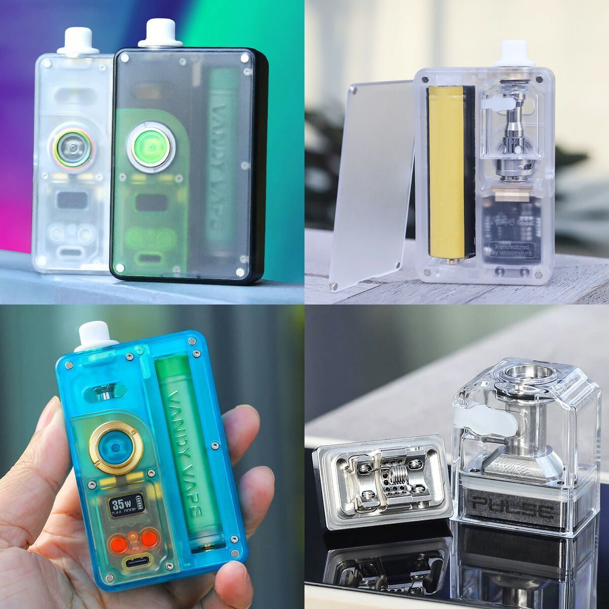 メール便不可】 VAPE Kaser Mods I BORO MECH セット交渉歓迎