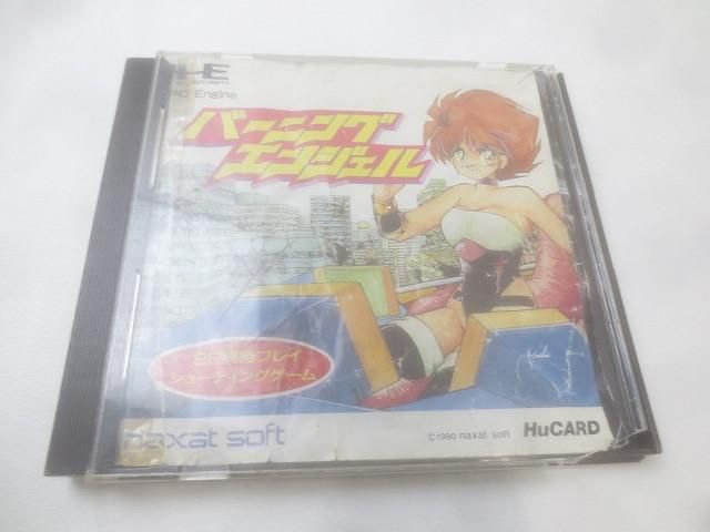 品 ゲーム NEC PCエンジン ソフト Huカード バーニングエンジェル 説明書付き