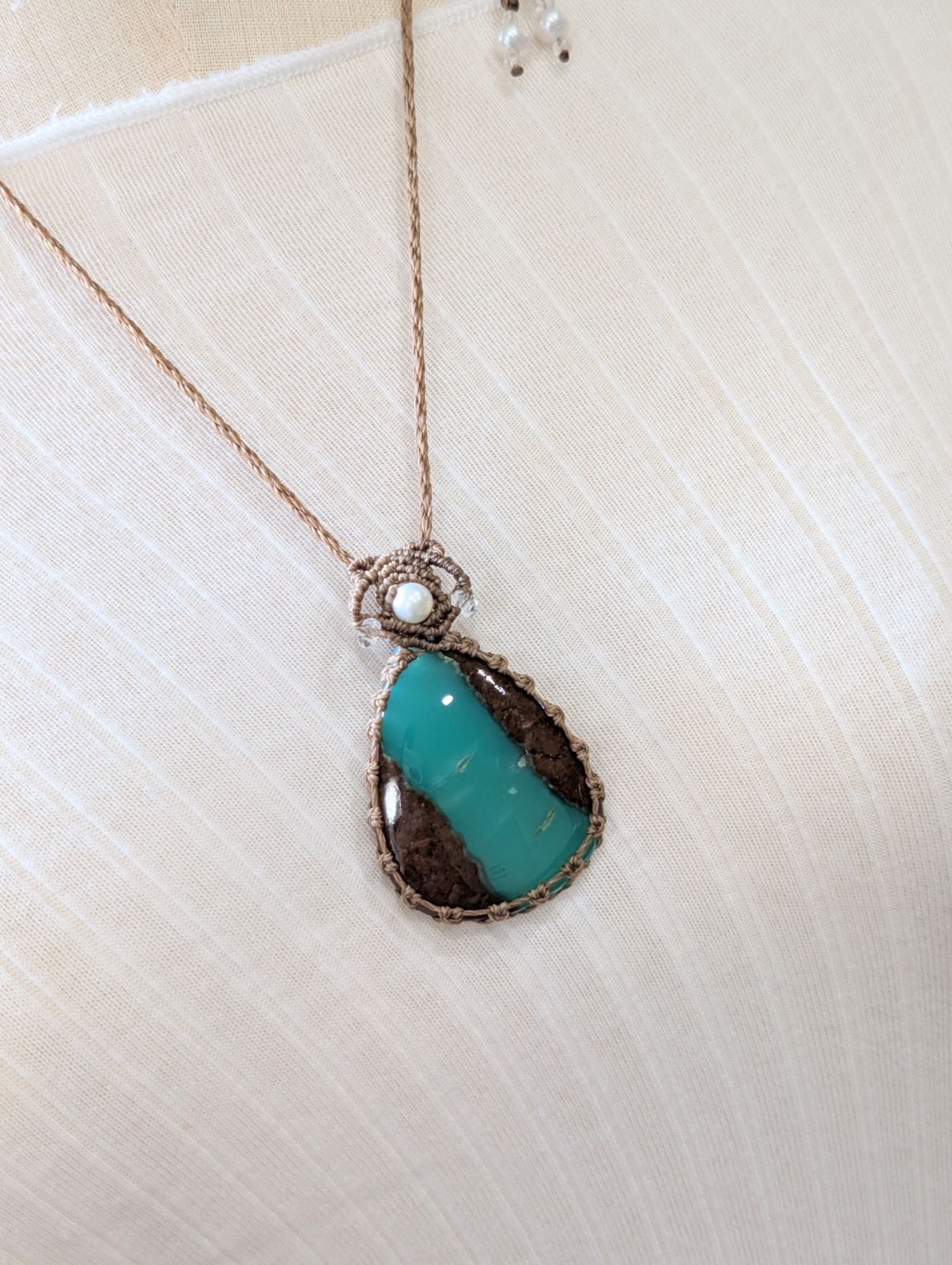 456 マクラメネックレス