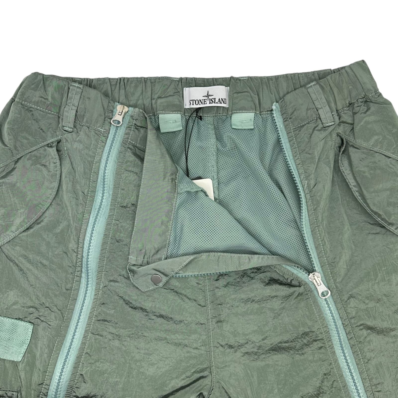 完売品　JOSEMOON CARGO PANTS ナイロンカーゴパンツ JOSE MOON（ジョゼムーン）の「GLOSSY SATIN CARGO PANTS