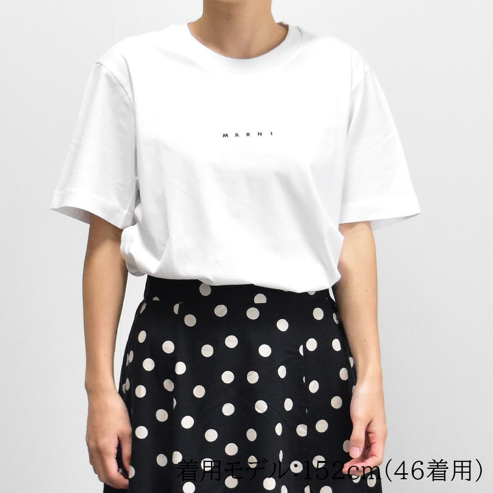 マルニ Tシャツ レディース ロゴ シンプル オーバーサイズ 半袖 