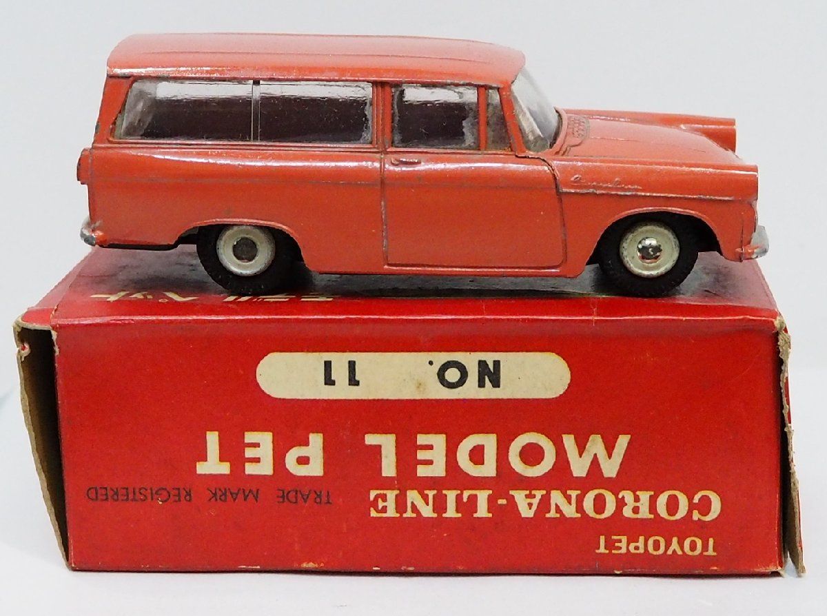 ミニカー　トヨペットコロナ モデルペットNo.11【トヨペット コロナライン TOYOPET CORONA-LINE